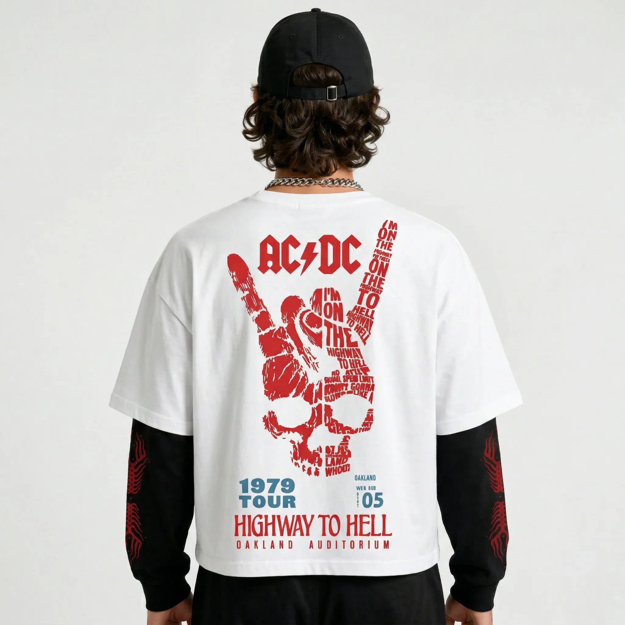 ACDC Bolt Rage ‘79 Oversized LS Tee - Image 3