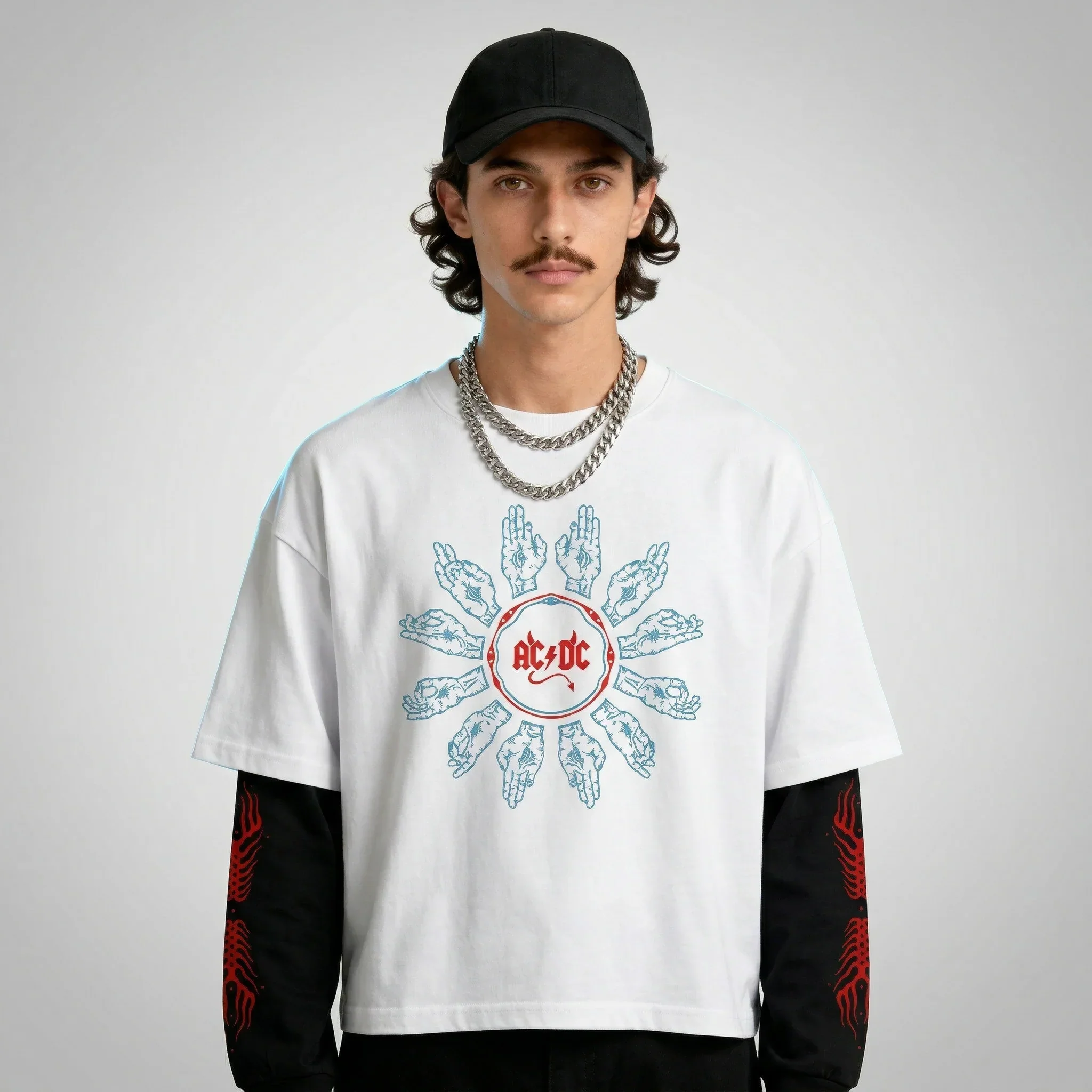 ACDC Bolt Rage ‘79 Oversized LS Tee - Image 4