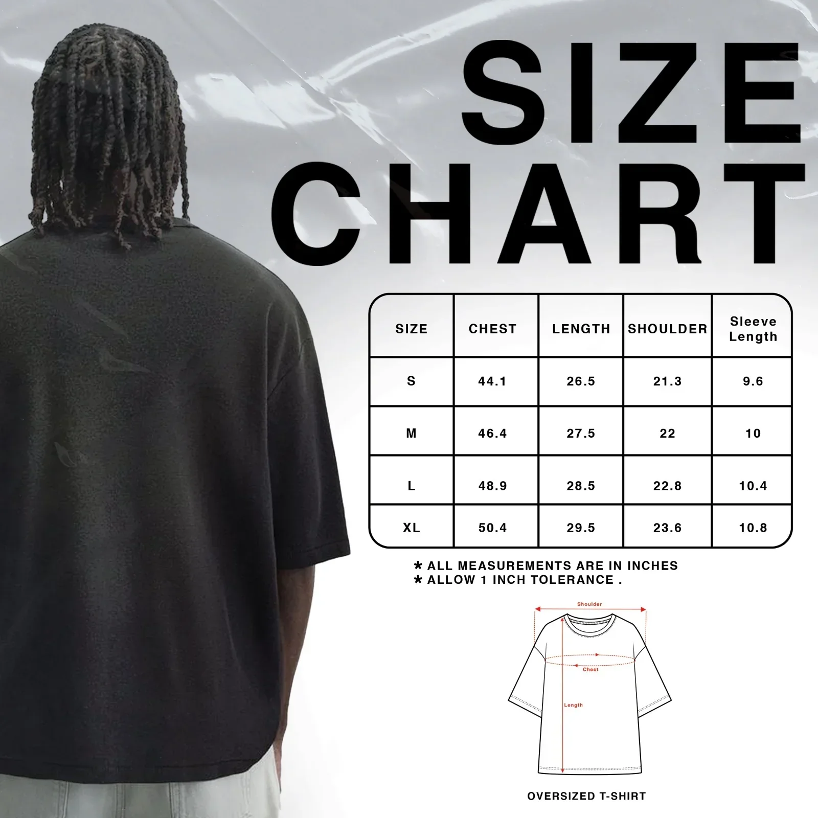 Black Sabbath Vintage Oversized Tee - Image 4