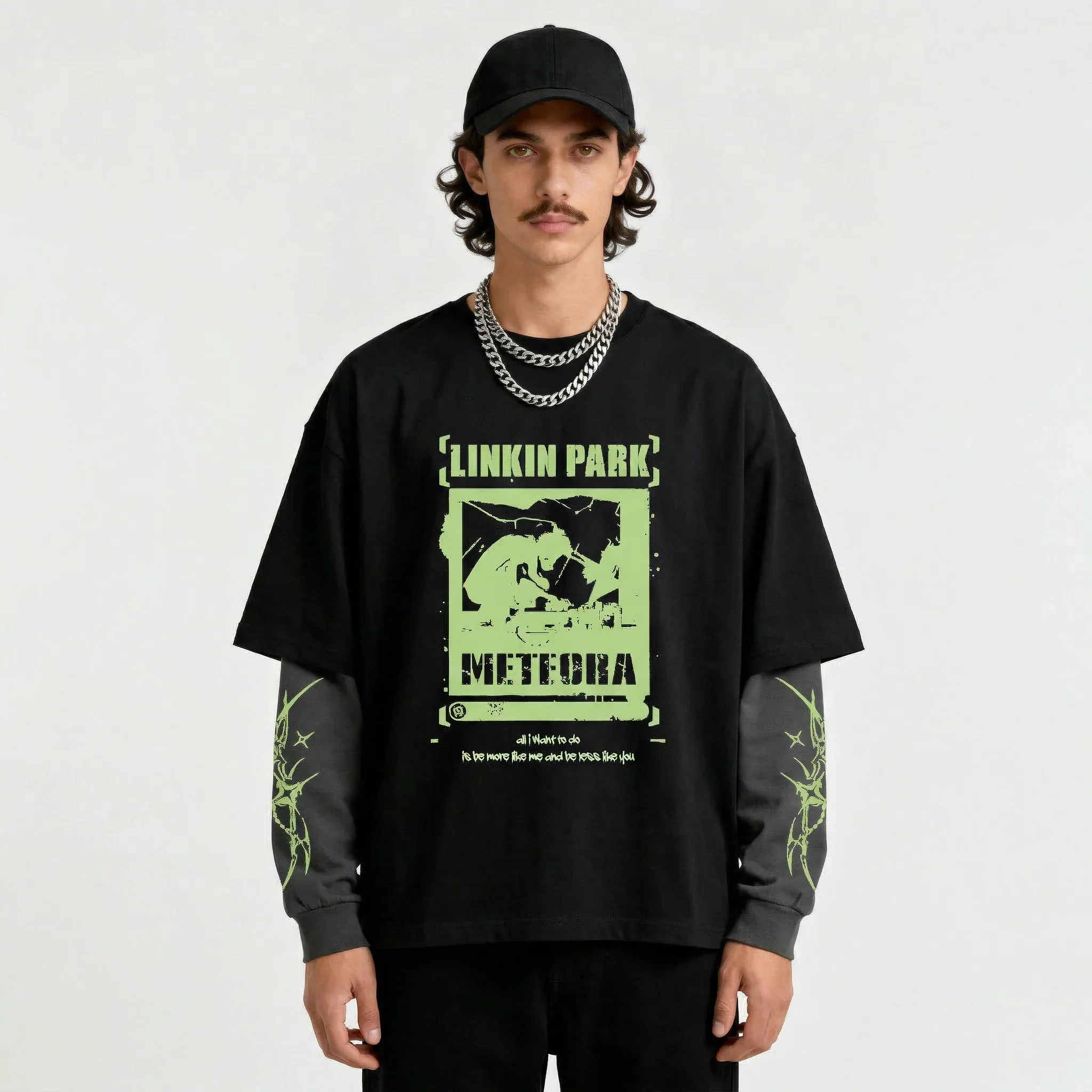 Linkin Park – Meteora Chaos LS Tee - Image 4