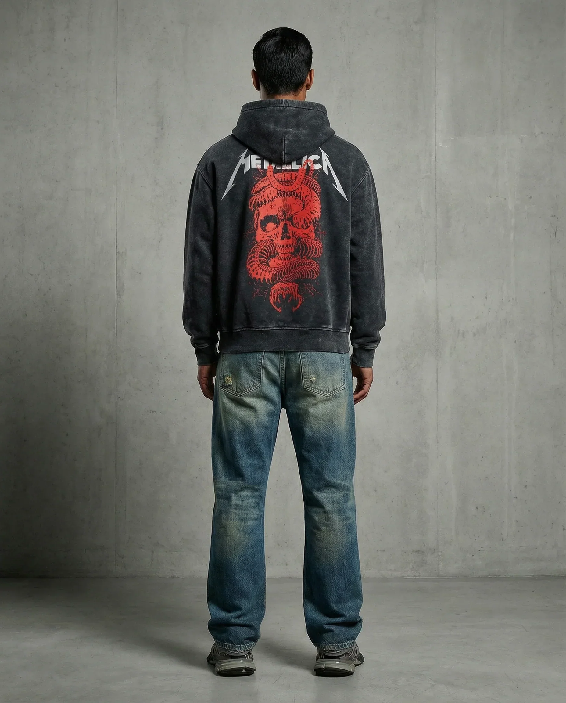 Metallica Chrimson Coil Hoodie - Image 3