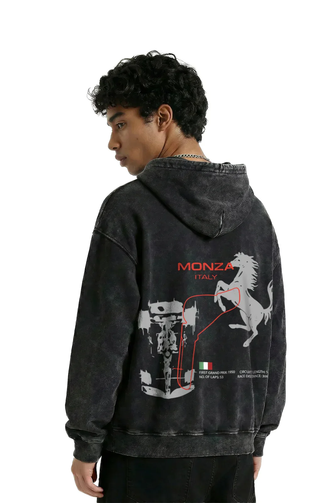 Monza Horsepower Omen Hoodie - Image 3