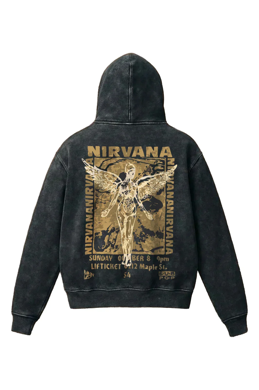 Nirvana Heaven In Distortion Hoodie - Image 3