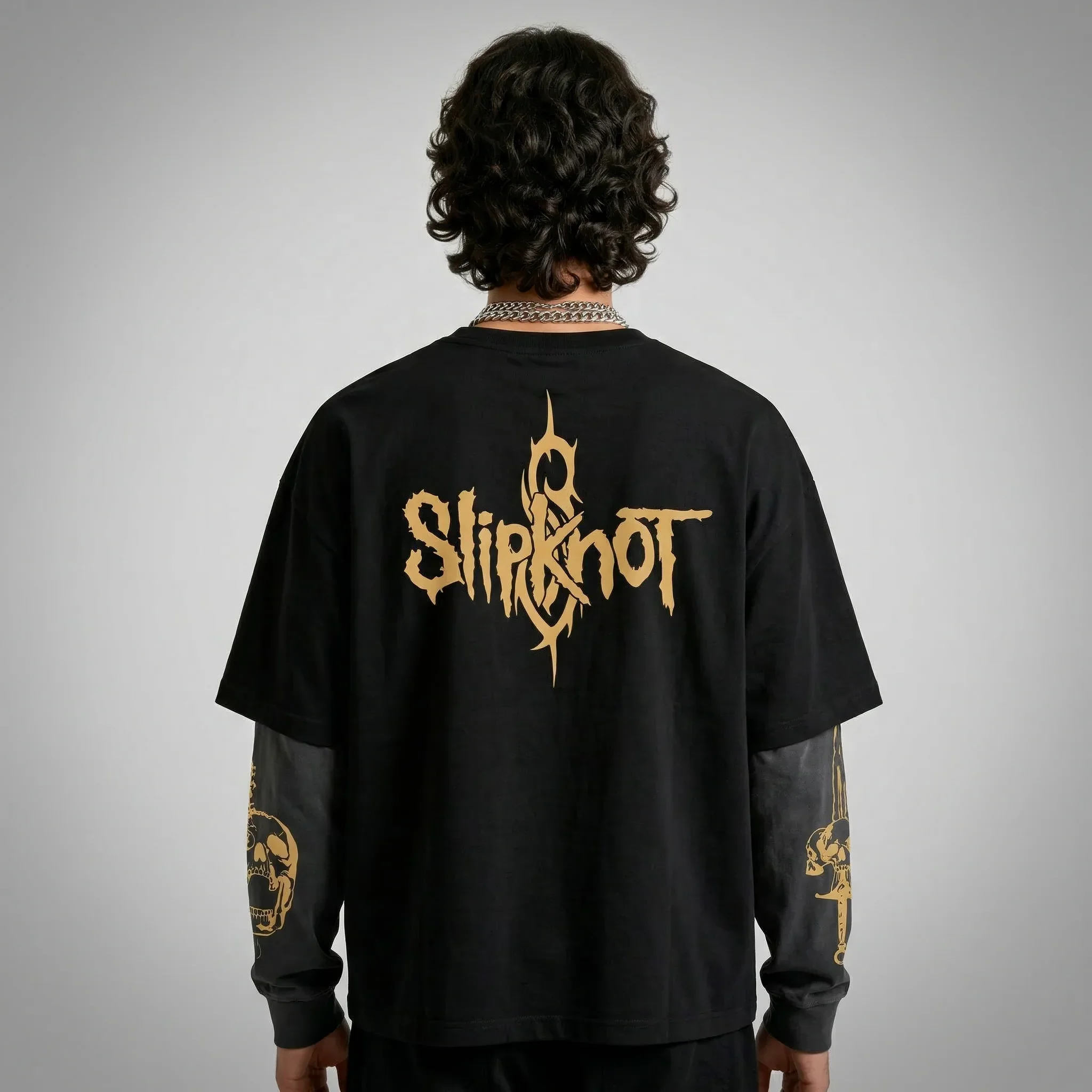 Slipknot LS Oversized Tee - Image 5